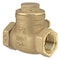 Mueller Industries Homewerks 2 in. D X 2 in. D FIP Brass Swing Check Valve 240-2-2 - alternate 3
