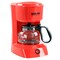 Better Chef 4 Cup Compact Coffee Maker in Red with Removable Filter Basket IM-107R - alternate 1