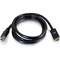 C2G 3ft DP to HDMI Cable 4K Passive Black 54432 - alternate 1