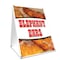 Signmission Elephant Ears, 36 Inch x 24 Inch A-frame Yard Sign, Plastic Sign SBC-2436-Elephant Ears - alternate 1