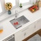Wrightmaster 28 in. Undermount 16-Gauge Single Bowl Stainless Steel Sink with Bottom Grids, Rolling-Up Rack ZOR-U281810R1 - alternate 7