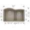 Blanco Diamond 1-3/4 Low Divide, Truffle 441596 - alternate 3