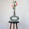 Uniquewise Decorative Antique Aluminium-Casted Table Centerpiece Flower Vase, Two Tone Patina Green , Set of 2 QI004132-33.2 - alternate 3