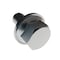 Zoro Select Not Graded, 1/4"-20 Standard Flange Bolt, Plain Stainless Steel, 1/2 in L, 10 PK 31-SFH-25C-50 - alternate 4