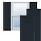 Ekena Millwork True Fit PVC Three Board Joined Board-n-Batten Shutters, Starless Night Blue, 16 1/8W x 44H, PR TFP101BBF16X044OB - alternate 1