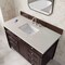 James Martin Vanities Brittany 48" Sgl Vanity, Burnished Mahogany, w/3 CM Siberian Silestone Top w/FreePower WirelessCharge 650-V48-BNM-FSFR - alternate 3