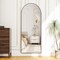 Simple Deluxe infinipower Arched Full Length Mirror, Floor Mirror with Stand, 59inx16in Standing or Leaning Full 3A88MIROGZ1659BLK - alternate 3