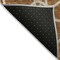 Homeroots 8' Orange And Ivory Round Geometric Washable Indoor Outdoor Area Rug 612895 - alternate 4