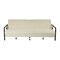 Homeroots 79" Beige Fabric Convertible Futon Steel Sleeper Reclining Sofa 719578 - alternate 1