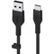 Belkin USB-A TO USB-C, SILICONE, 2M, BLK CAB008BT2MBK - alternate 5