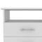 Homeroots 36" White Four Drawer Combo Dresser With Open Shelf 544044 - alternate 2