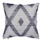 Homeroots 20" Blue Geometric Throw Pillow 554544 - alternate 2