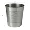 Happimess Riley Modern Classic Hammered Steel Accent 2-Gallon Wastebasket, Polished Steel HPM1111E - alternate 3