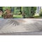 World Rug Gallery Amalfi Contemporary Tropical Floral Indoor/Outdoor Area Rug 4 ft x 6 ft Gray 8013GRAY4X6 - alternate 1