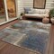Homeroots 3' X 5' Khaki And Brown Abstract Washable Indoor Outdoor Area Rug 609292 - alternate 4