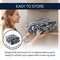 Jonathan Y Superbia Boho Medallion Border Non-Slip Machine-Washable Gray/Charcoal 5 ft. x 8 ft. Area Rug WSH502D-5 - alternate 2