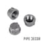 B & K STZ Industries 3/4 in. FIP each Black Malleable Iron Cap 310UPCA-34 - alternate 2