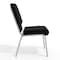 Flash Furniture Fabric Church Chair, Black XU-CH-60096-BK-SV-GG - alternate 4
