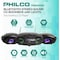 Philco Portable Bluetooth Boombox CD Player with AM/FM Radio and USB Playback PBB3010BT-BK - alternate 3