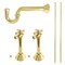 Kingston Brass Plumbing Supply Kit Combo, Polished Brass KPK802 - alternate 1