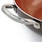 Gibson Home Copper Pan Cooking Excellence 3.5 Quart Aluminum Nonstick Saute Pan in Copper 108440.02 - alternate 4