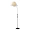 Homeroots 68" Bronze Adjustable Traditional Shaped Floor Lamp With Beige Empire Shade 526245 - alternate 1