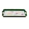 Homeroots 17" Green And White Watercolor Floral Serving Tray With Handles 634497 - alternate 4