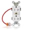 Leviton PlugsandReceptacles, 20A, 125VAC, Wht, Nylon MT563-SCW - alternate 1