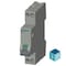 Siemens Device circuit breaker 1-pole with auxiliary switch NO contact Characteristic 5SY1706-4 - alternate 2