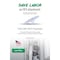 Trufast 2 in Plasti-Grip PBLP2 Prong Washer White Plastic Insulation Fastener Prong Wall Anchor, 1000PK PBLPP-2000 - alternate 3