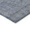 Homeroots 8' X 10' Denim Blue And Gray Oriental Washable Indoor Outdoor Area Rug 604716 - alternate 2