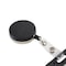 Sicurix Heavy Duty Round ID Badge Reel with Belt Clip, Black, 3PK 68814 - alternate 4