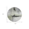 Homeroots 8' Sage Black And Gray Round Abstract Washable Indoor Outdoor Area Rug 603655 - alternate 4