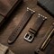 Elegani Vintage Oil Leather Band Compatible with Apple Watch 41mm, Brown, Rose Gold Buckle LOT2-BRN-RGD-41 - alternate 3
