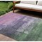 Homeroots 8' X 10' Lavender And Lilac Abstract Washable Indoor Outdoor Area Rug 610940 - alternate 1