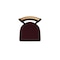 Holland Bar Stool Co Eleanor 36in Swivel Extra Tall Bar Stool, Black Wrinkle Finish, Medium Back, Canter Bordeaux Seat 880 - alternate 5