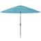 Pure Garden 10-Foot Outdoor Tilting Patio Umbrella, Blue 50-100-B - alternate 6