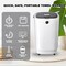 Edendirect Electric Towel Warmer Bucket in White, 20L Capacity, with Timer, Portable Towel Warmer for Bathroom ZR-MJT-GRAY - alternate 3