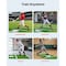 Vevor 10x3.8 ft Baseball Hitting Mat Softball Batting Cage Mat Outdoor Training Red GRS10x3.8FT-RED - alternate 4