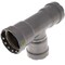 Viega MegaPressG tee P1 1.5 P2 1.5 P3 1.5 carbon steel zinc-nickel coating 25321 - alternate 3