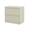 Hirsh 30" W 2 Drawer Lateral File Cabinet, Putty, A4/Legal/Letter 14970 - alternate 3