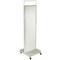 Azar Displays Pro Series: Two-Sided Pegboard Floor Display with Metal Frame, 16"W x 60"H 700800-WHT - alternate 1