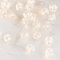 Elegani 10 LED Crystal String Lights - 4.9ft Warm White, Clear Wire, Indoor Decorative Fairy Lights PH-600050 - alternate 1