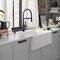 Blanco Ikon SILGRANIT 33in Single Bowl Apron-Front Farmhouse Sink - White 401899 - alternate 3