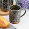 Gibson Home Terra Bella 4 Piece 18.5 Ounce Terracota Mug Set in Peacock Green 142962.01 - alternate 2