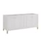 James Martin Vanities Chicago 72in Double Vanity, Glossy White, w/ 3 CM Parisien Bleu Silestone Top 503-V72-GW-FPBL - alternate 4