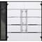 Vdomdoors Steel Double Doors Deux 1105 Black Enamel Sidelight Exterior Window Stainless Inserts Double Modern DEUX1105DEXD-BLK-RH-W72+16 x H80 - alternate 2
