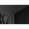 Homeroots 60" Black Distressed Sideboard with Four Doors 568407 - alternate 4