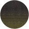 Homeroots 8' Olive Green And Charcoal Round Abstract Washable Indoor Outdoor Area Rug 588962 - alternate 2