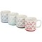 Gibson Home Palmridge 4 Piece 15 Ounce Stoneware Stackable Mug Set in Assorted Colors 136960.04R - alternate 4